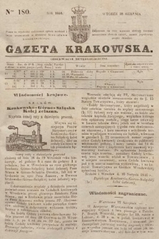 Gazeta Krakowska. 1846, nr 180
