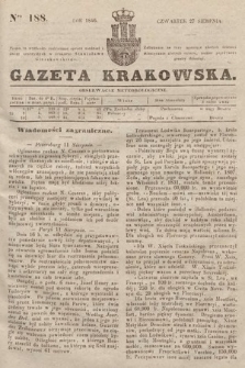 Gazeta Krakowska. 1846, nr 188