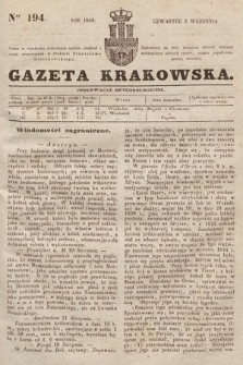 Gazeta Krakowska. 1846, nr 194