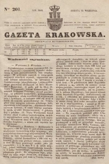 Gazeta Krakowska. 1846, nr 201