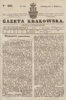 Gazeta Krakowska. 1846, nr 202