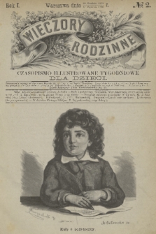 Wieczory Rodzinne : czasopismo ilustrowane tygodniowe dla dzieci. R. 1, 1880, no. 2