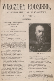 Wieczory Rodzinne : czasopismo ilustrowane tygodniowe dla dzieci. R. 4, 1883, no. 3