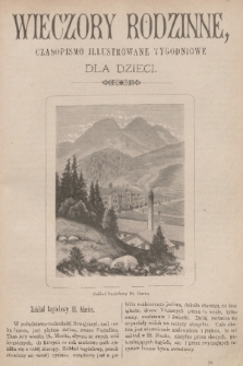 Wieczory Rodzinne : czasopismo ilustrowane tygodniowe dla dzieci. R. 4, 1883, no. 20