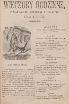 Wieczory Rodzinne : czasopismo ilustrowane tygodniowe dla dzieci. R. 4, 1883, no. 29