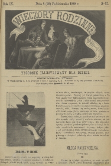 Wieczory Rodzinne : tygodnik illustrowany dla dzieci. R. 9, 1888, no. 42