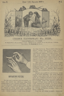 Wieczory Rodzinne : tygodnik illustrowany dla dzieci. R. 10, 1889, no. 3