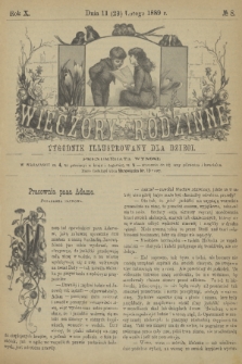 Wieczory Rodzinne : tygodnik illustrowany dla dzieci. R. 10, 1889, no. 8