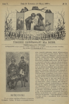 Wieczory Rodzinne : tygodnik illustrowany dla dzieci. R. 10, 1889, no. 19