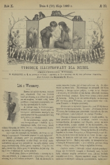 Wieczory Rodzinne : tygodnik illustrowany dla dzieci. R. 10, 1889, no. 20