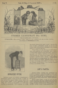 Wieczory Rodzinne : tygodnik illustrowany dla dzieci. R. 10, 1889, no. 22