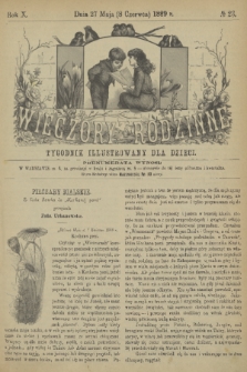 Wieczory Rodzinne : tygodnik illustrowany dla dzieci. R. 10, 1889, no. 23