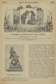 Wieczory Rodzinne : tygodnik illustrowany dla dzieci. R. 10, 1889, no. 26