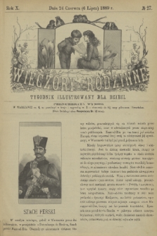 Wieczory Rodzinne : tygodnik illustrowany dla dzieci. R. 10, 1889, no. 27