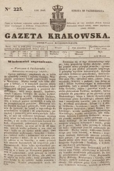 Gazeta Krakowska. 1846, nr 225