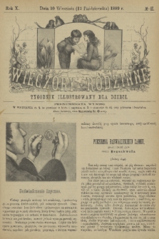 Wieczory Rodzinne : tygodnik illustrowany dla dzieci. R. 10, 1889, no. 41
