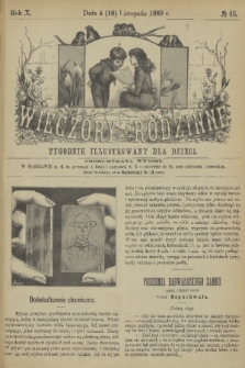 Wieczory Rodzinne : tygodnik illustrowany dla dzieci. R. 10, 1889, no. 46