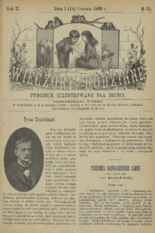 Wieczory Rodzinne : tygodnik illustrowany dla dzieci. R. 10, 1889, no. 50