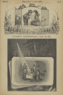 Wieczory Rodzinne : tygodnik illustrowany dla dzieci. R. 10, 1889, no. 51