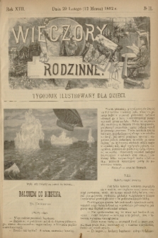 Wieczory Rodzinne : tygodnik illustrowany dla dzieci. R. 13, 1892, no. 11