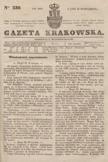 Gazeta Krakowska. 1846, nr 230