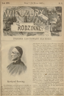 Wieczory Rodzinne : tygodnik illustrowany dla dzieci. R. 13, 1892, no. 12