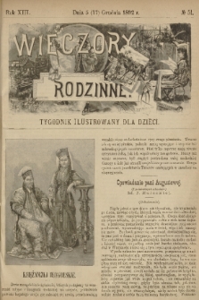 Wieczory Rodzinne : tygodnik illustrowany dla dzieci. R. 13, 1892, no. 51