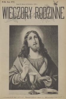 Wieczory Rodzinne : tygodnik illustrowany dla dzieci. R. 16, 1896, no. 14