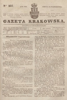 Gazeta Krakowska. 1846, nr 237