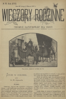 Wieczory Rodzinne : tygodnik illustrowany dla dzieci. R. 17, 1897, no. 10