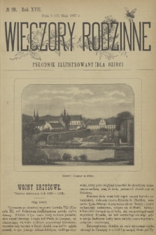 Wieczory Rodzinne : tygodnik illustrowany dla dzieci. R. 17, 1897, no. 20