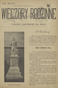 Wieczory Rodzinne : tygodnik illustrowany dla dzieci. R. 17, 1897, no. 23