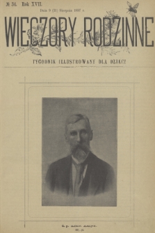 Wieczory Rodzinne : tygodnik illustrowany dla dzieci. R. 17, 1897, no. 34