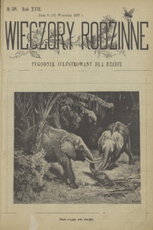 Wieczory Rodzinne : tygodnik illustrowany dla dzieci. R. 17, 1897, no. 38