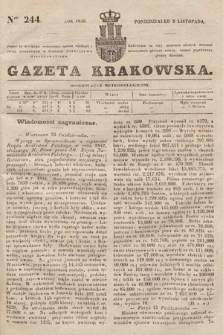 Gazeta Krakowska. 1846, nr 244