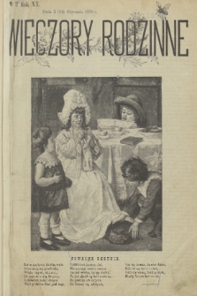 Wieczory Rodzinne : tygodnik illustrowany dla dzieci. R. 20, 1899, no. 2