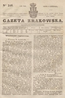 Gazeta Krakowska. 1846, nr 246