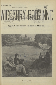 Wieczory Rodzinne : tygodnik illustrowany dla dzieci i młodzieży. R. 20, 1899, no. 33