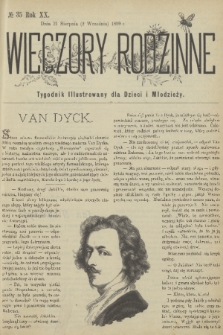 Wieczory Rodzinne : tygodnik illustrowany dla dzieci i młodzieży. R. 20, 1899, no. 35