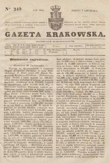Gazeta Krakowska. 1846, nr 249