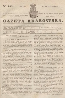 Gazeta Krakowska. 1846, nr 254