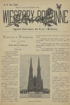 Wieczory Rodzinne : tygodnik illustrowany dla dzieci i młodzieży. R. 22, 1901, no. 32