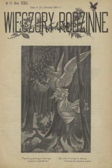 Wieczory Rodzinne : tygodnik illustrowany dla dzieci i młodzieży. R. 22, 1901, no. 51