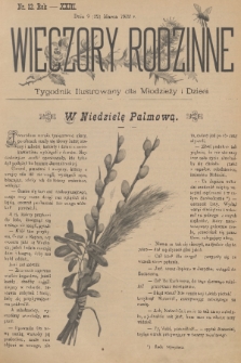 Wieczory Rodzinne : tygodnik illustrowany dla dzieci i młodzieży. R. 23, 1902, no. 12