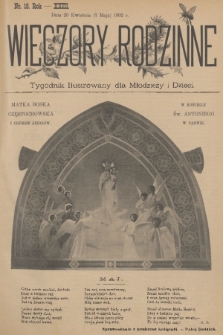 Wieczory Rodzinne : tygodnik illustrowany dla dzieci i młodzieży. R. 23, 1902, no. 18