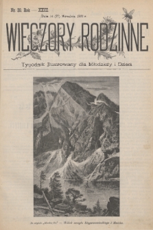 Wieczory Rodzinne : tygodnik illustrowany dla dzieci i młodzieży. R. 23, 1902, no. 39