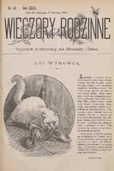 Wieczory Rodzinne : tygodnik illustrowany dla dzieci i młodzieży. R. 23, 1902, no. 49