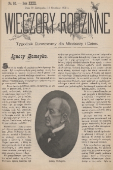 Wieczory Rodzinne : tygodnik illustrowany dla dzieci i młodzieży. R. 23, 1902, no. 50