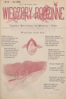 Wieczory Rodzinne : tygodnik illustrowany dla dzieci i młodzieży. R. 23, 1902, no. 51