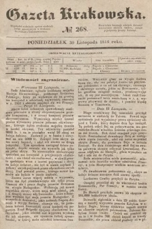 Gazeta Krakowska. 1846, nr 268